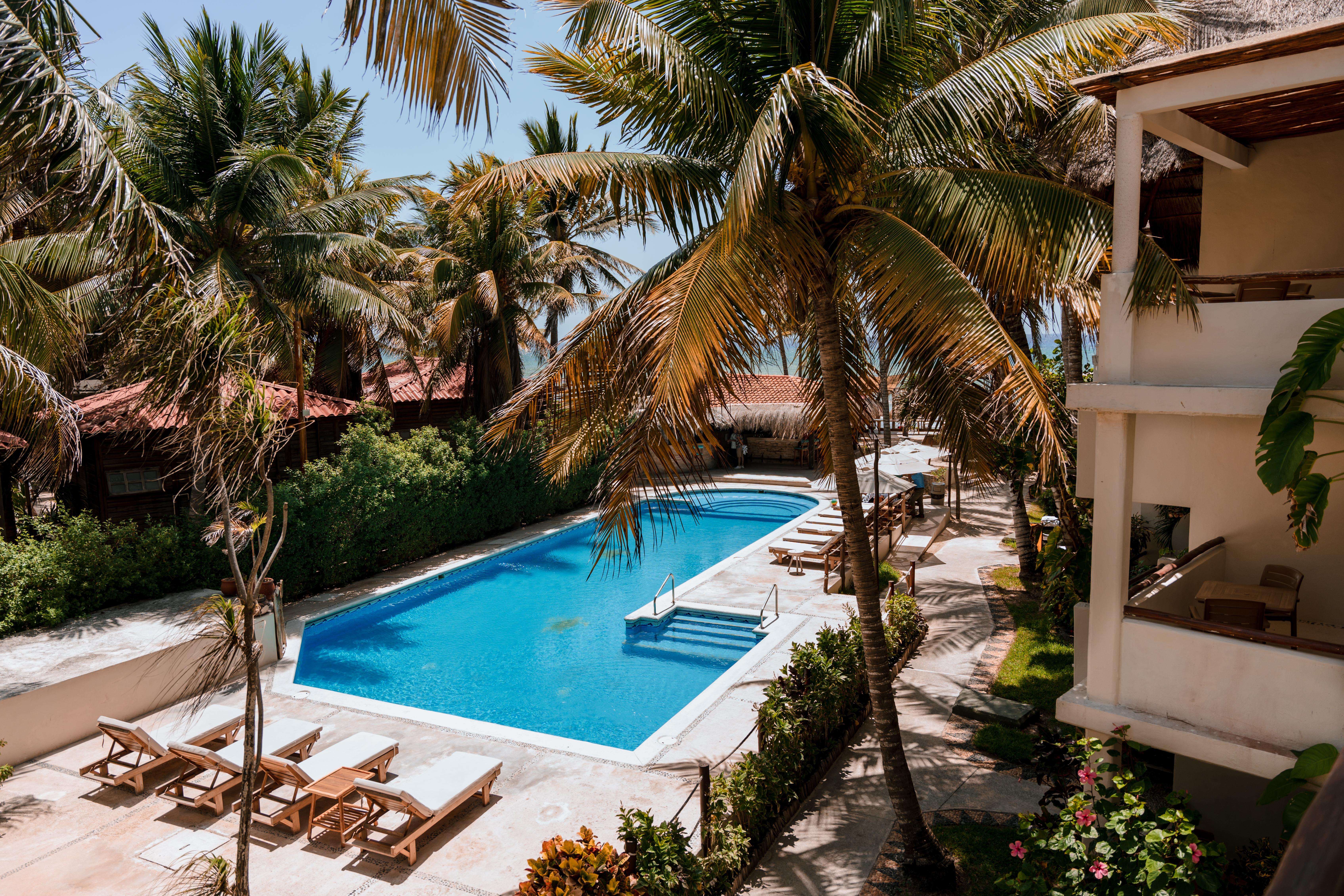Petit Lafitte Beach Front Hotel & Bungalows Плайя-дель-Кармен Екстер'єр фото