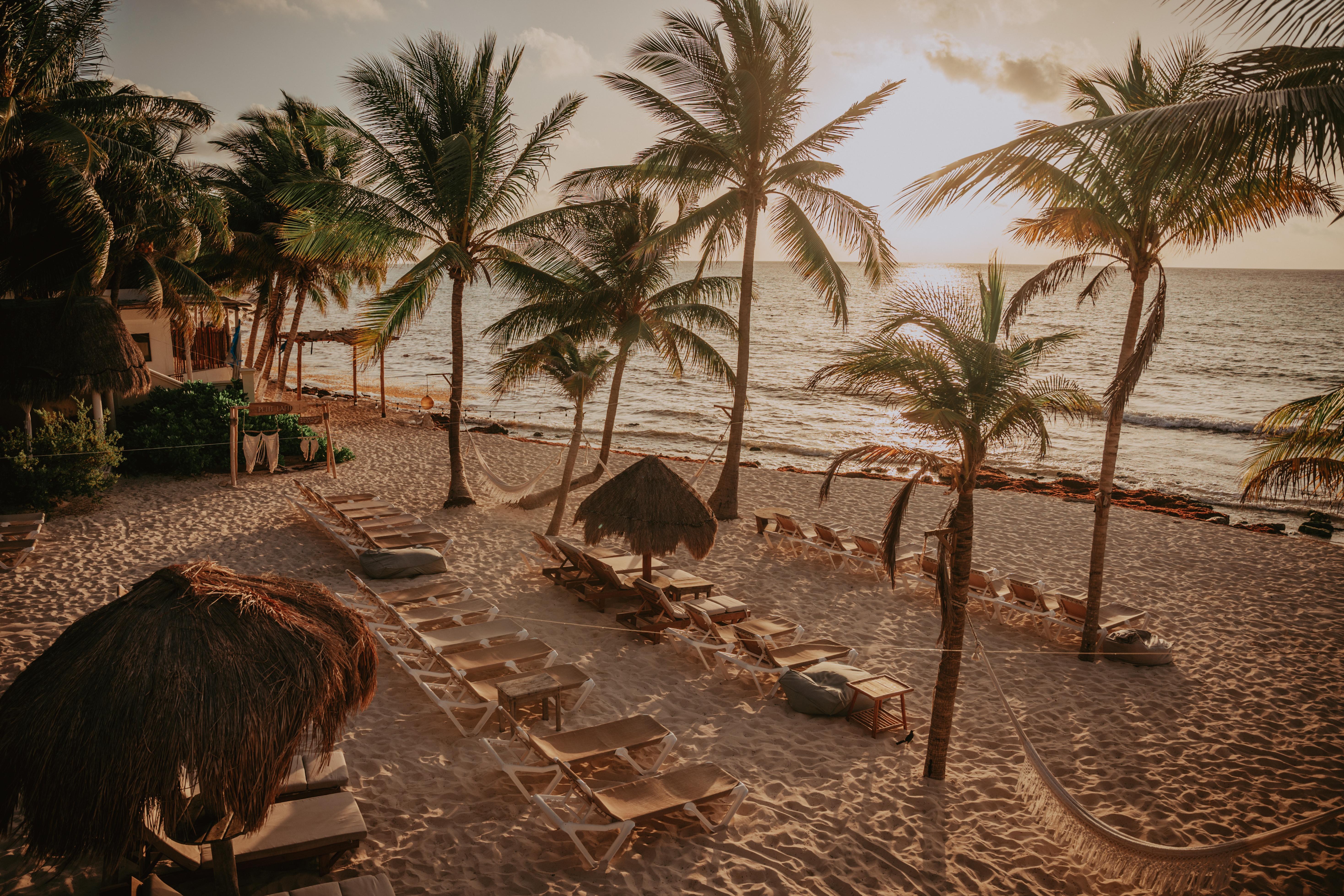 Petit Lafitte Beach Front Hotel & Bungalows Плайя-дель-Кармен Екстер'єр фото