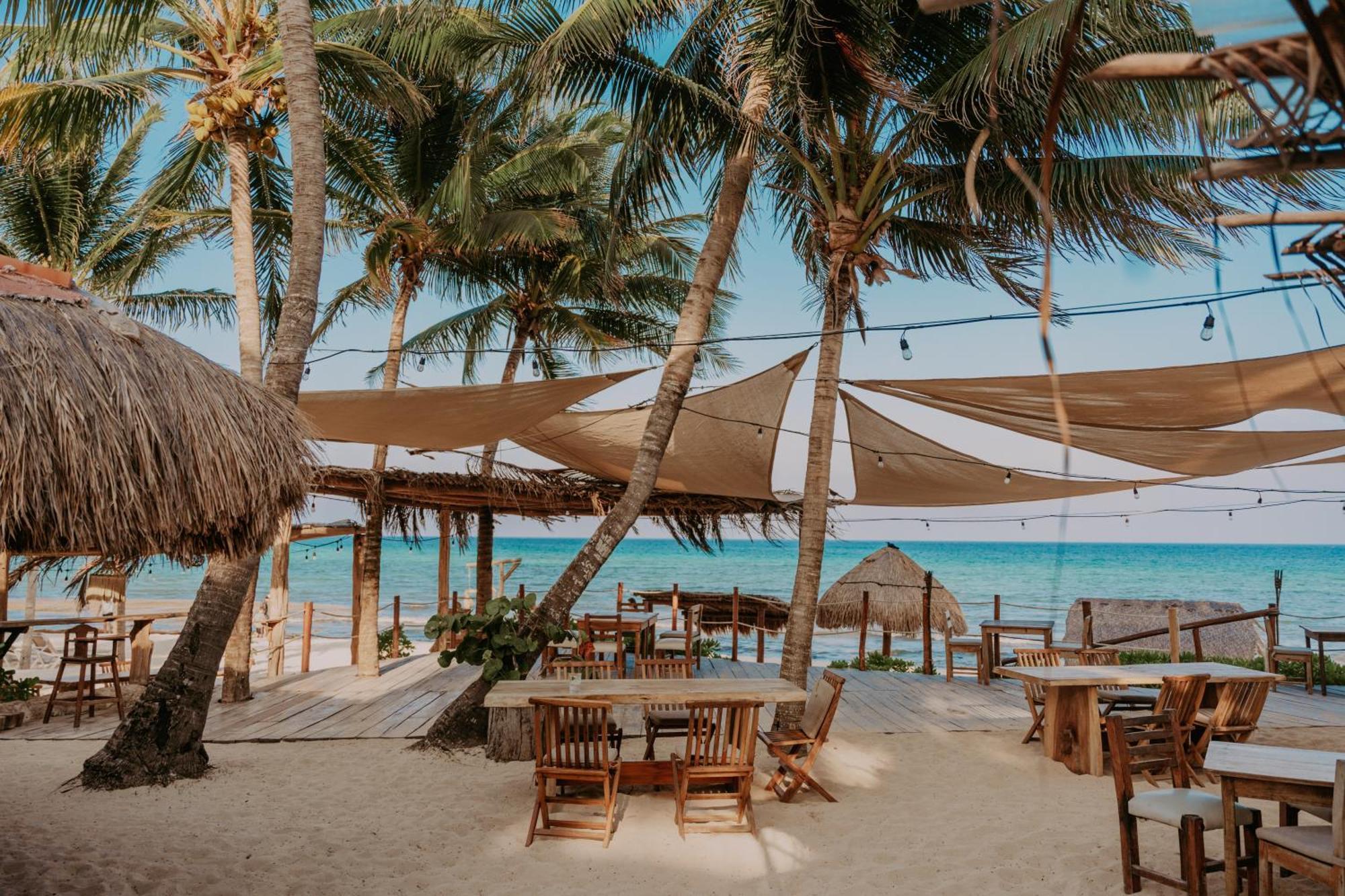 Petit Lafitte Beach Front Hotel & Bungalows Плайя-дель-Кармен Екстер'єр фото
